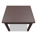 Laminate Occasional Table, Rectangular, 24w X 20d X 20h, Mahogany