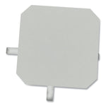 Between Standing-Height X-Base for 42" Table Tops, 32.68w x 41.12h, Silver