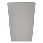 Metal Bookcase, Four-Shelf, 34.5w x 12.63d x 59h, Light Gray