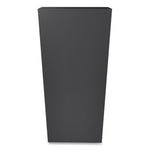 Metal Bookcase, Six-Shelf, 34.5w x 12.63d x 81.13h, Charcoal