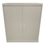 Assembled Storage Cabinet, 36w x 18.13d x 41.75h, Putty
