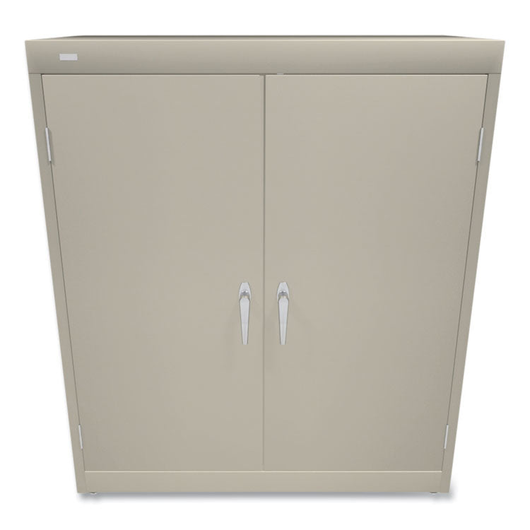 Assembled Storage Cabinet, 36w x 18.13d x 41.75h, Putty