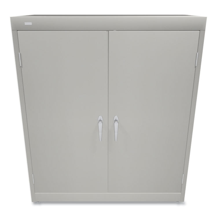 Assembled Storage Cabinet, 36w x 18.13d x 41.75h, Light Gray