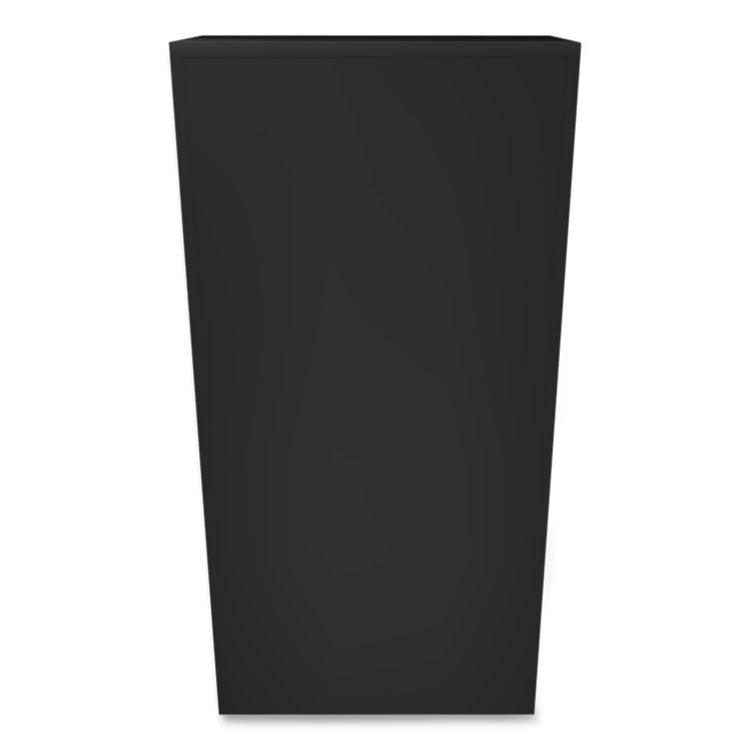 Assembled Storage Cabinet, 36w x 18.13d x 71.75h, Black