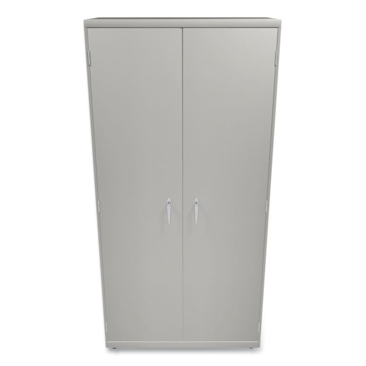 Assembled Storage Cabinet, 36w x 18.13d x 71.75h, Light Gray