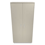 Assembled Storage Cabinet, 36w x 24.25d x 71.75h, Putty