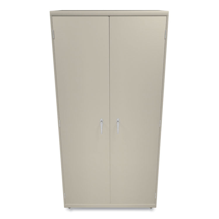 Assembled Storage Cabinet, 36w x 24.25d x 71.75h, Putty