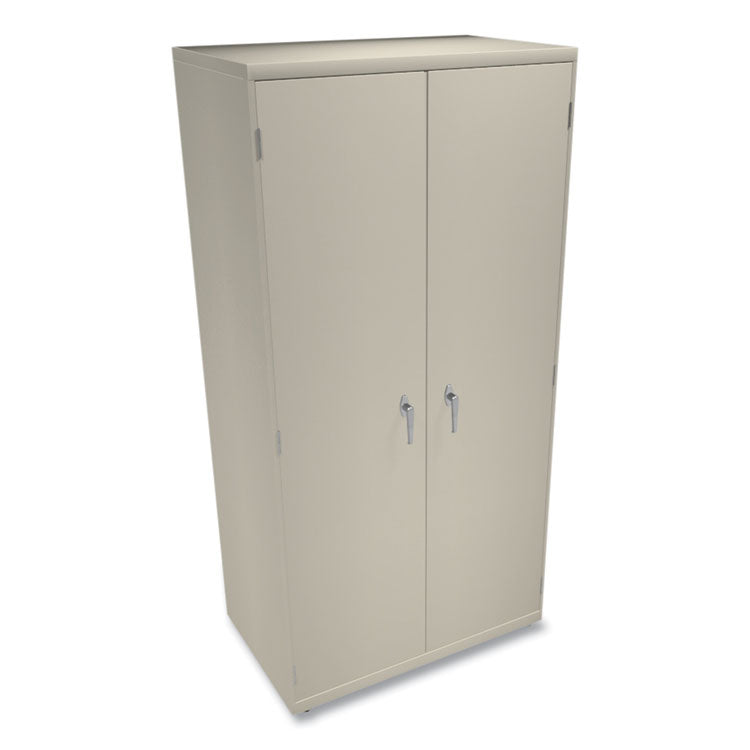 Assembled Storage Cabinet, 36w x 24.25d x 71.75h, Putty