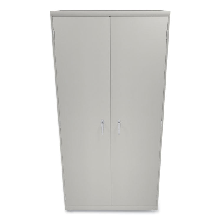Assembled Storage Cabinet, 36w x 24.25d x 71.75h, Light Gray