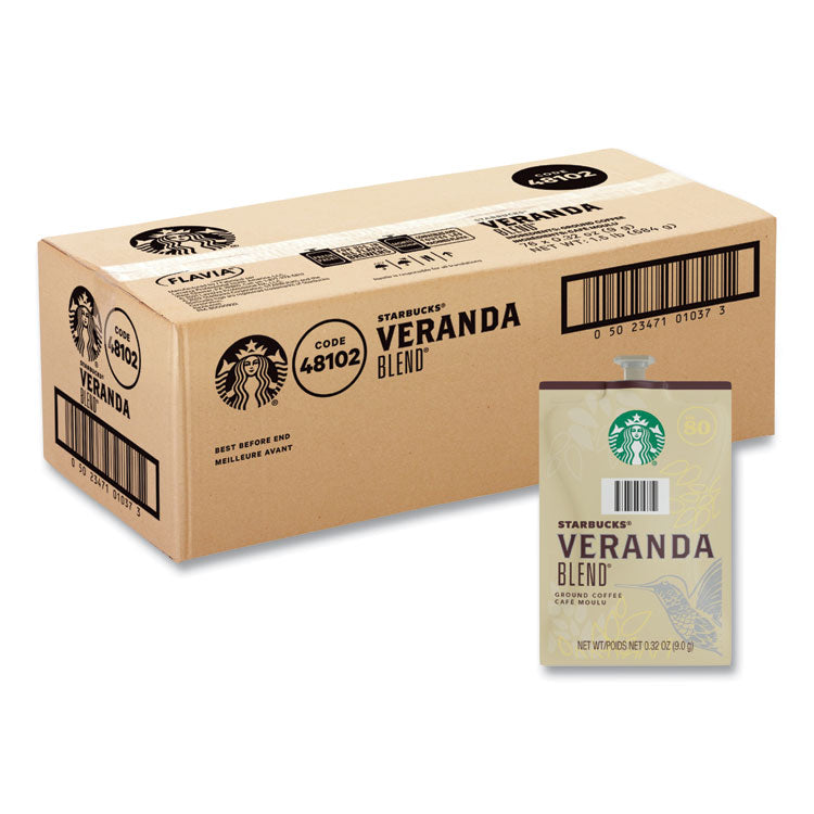 Starbucks Veranda Blend Coffee Freshpack, 76/Carton