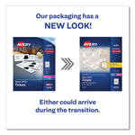 Printable Tickets with Tear-Away Stubs, 97 Bright, 65 lb Cover Weight, 8.5 x 11, White, 10 Tickets/Sheet, 50 Sheets/Pack