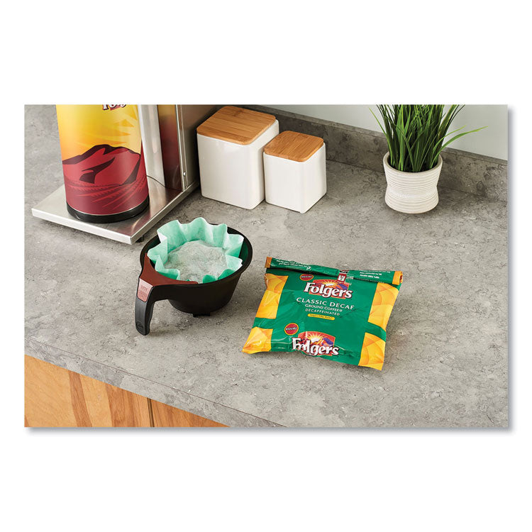 Coffee Filter Packs, Decaffeinated Classic Roast, 9/10oz, 10/Pack, 4 Packs/Carton