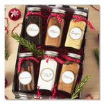 Round Labels, 2" dia, White with Gold Border, 12/Sheet, 10 Sheets/Pack