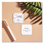 Square Clean Edge Cards with Sure Feed Technology, Laser, 2.5 x 2.5, White, 180 Cards, 9 Cards/Sheet, 20 Sheets/Pack