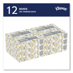 White Facial Tissue for Business, 2-Ply, 125 Sheets/Box, 12 Boxes/Carton