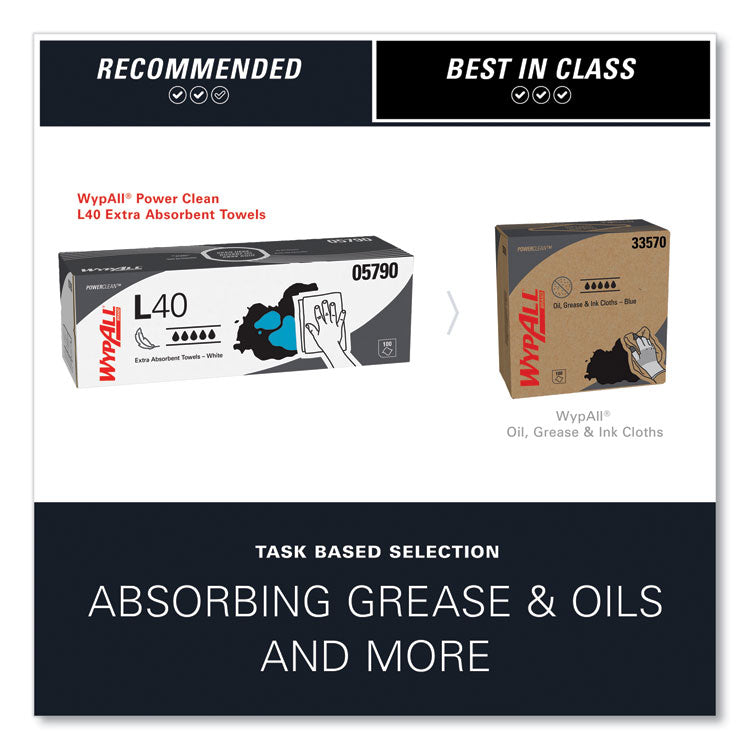 L40 Towels, POP-UP Box, 16.4 x 9.8, White, 100/Box, 9 Boxes/Carton