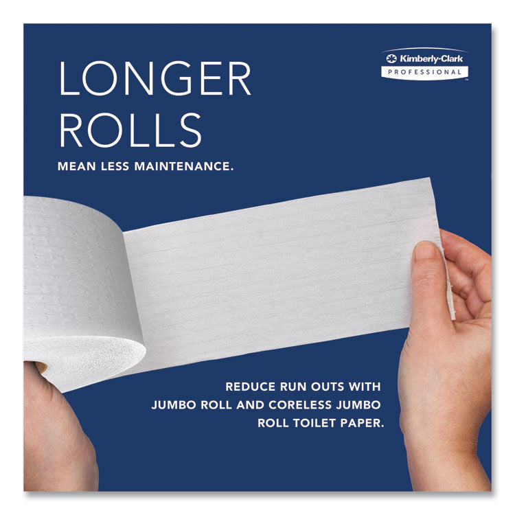 Cored JRT Jumbo Combo Tissue Dispenser, 20.4 x 5.8 x 13.1, Smoke/Gray