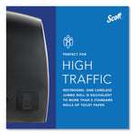 Essential Coreless Jumbo Roll Tissue Dispenser for Business, 14.25 x 6 x 9.75, Black