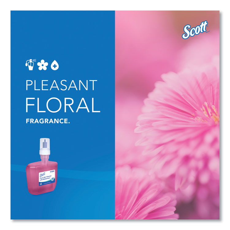 Pro Foam Skin Cleanser with Moisturizers Refill, Citrus Floral Scent, 1.2 L, 2/Carton