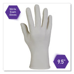 STERLING Nitrile Exam Gloves, Powder-Free, Medium, 3.5 mil Thick, 9.5" Long, Sterling Gray, 200/Box