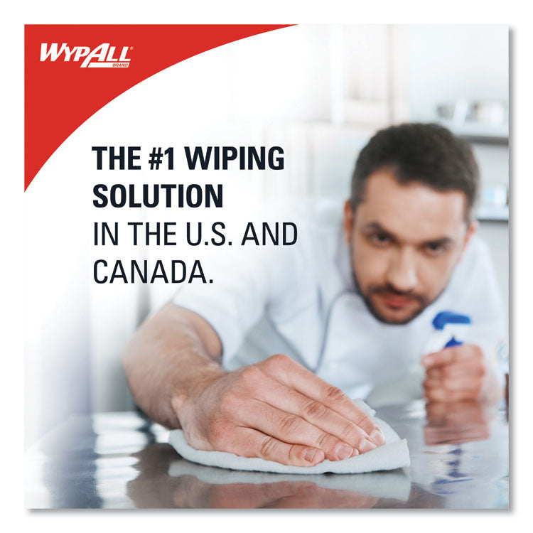 Heavy-Duty Foodservice Cloths, 12.5 X 23.5, Blue, 100/carton