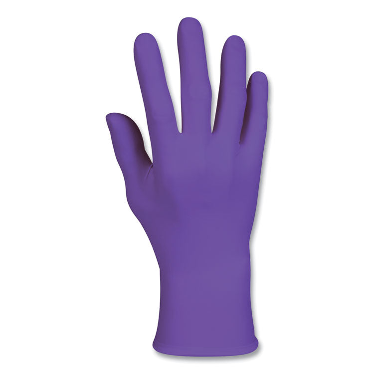 PURPLE NITRILE Exam Gloves, Powder-Free, Small, 6 mil Thick, 9.5" Long, Purple, 100/Box
