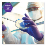 PURPLE NITRILE Exam Gloves, Powder-Free, Small, 6 mil Thick, 9.5" Long, Purple, 100/Box, 10 Boxes/Carton