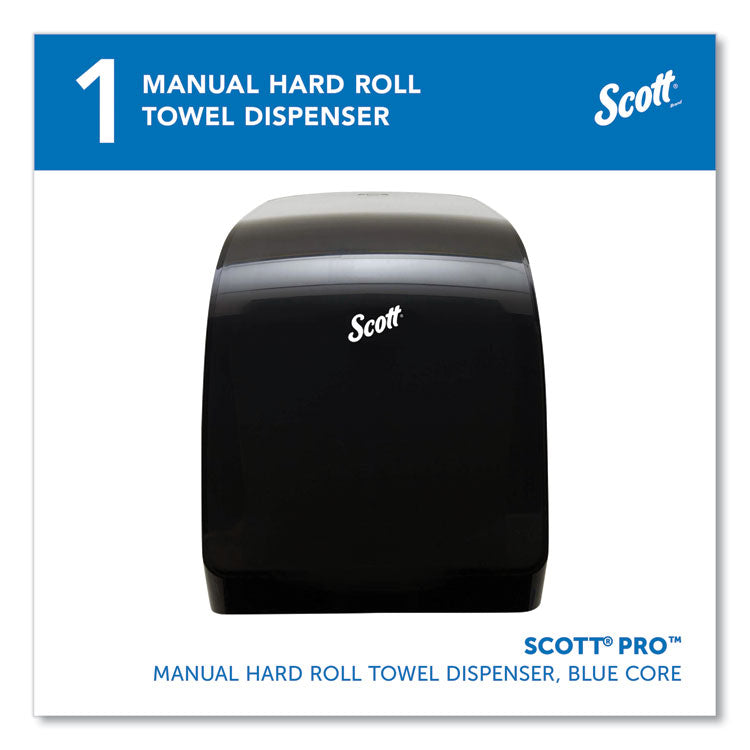 Pro Mod Manual Hard Roll Towel Dispenser, 12.66 X 9.18 X 16.44, Smoke