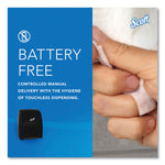 Essential Manual Hard Roll Towel Dispenser, 13.06 X 11 X 16.94, Black