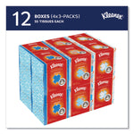 Boutique Anti-Viral Facial Tissue, 3-Ply, White, Pop-Up Box, 60 Sheets/box, 3 Boxes/pack, 4 Packs/carton