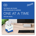 Facial Tissue for Business, 2-Ply, White, Pop-Up Box, 90/Box, 36 Boxes/Carton