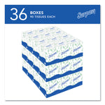 Facial Tissue for Business, 2-Ply, White, Pop-Up Box, 90/Box, 36 Boxes/Carton
