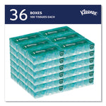 White Facial Tissue for Business, 2-Ply, White, Pop-Up Box, 100 Sheets/Box, 36 Boxes/Carton