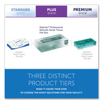 Naturals Facial Tissue for Business, Flat Box, 2-Ply, White, 125 Sheets/Box, 48 Boxes/Carton