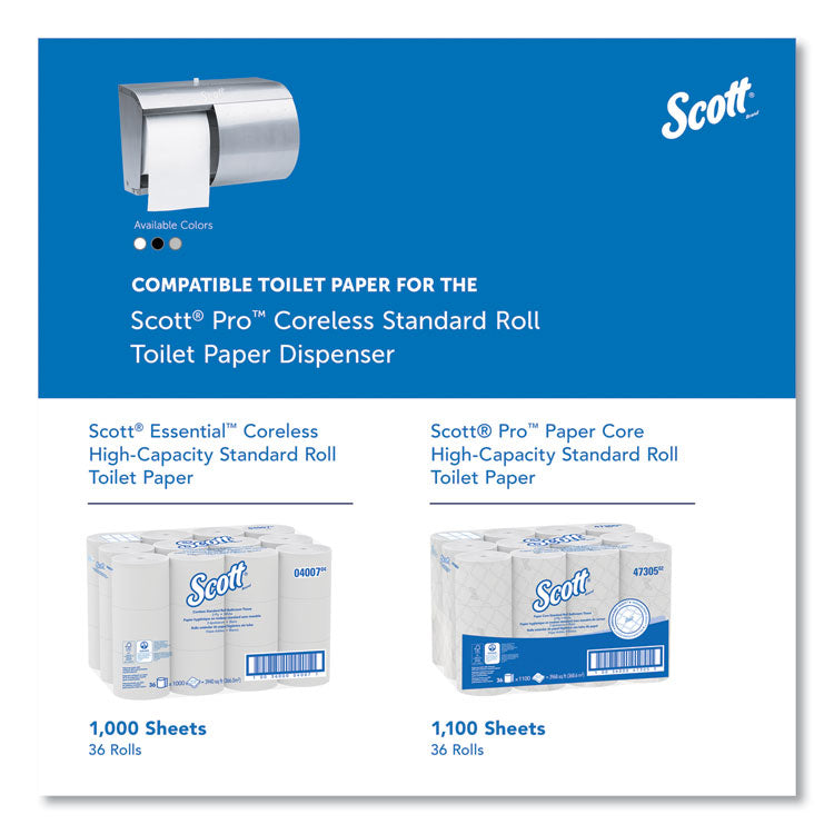 Pro Coreless SRB Tissue Dispenser, 10.13 x 6.4 x 7, Stainless Steel