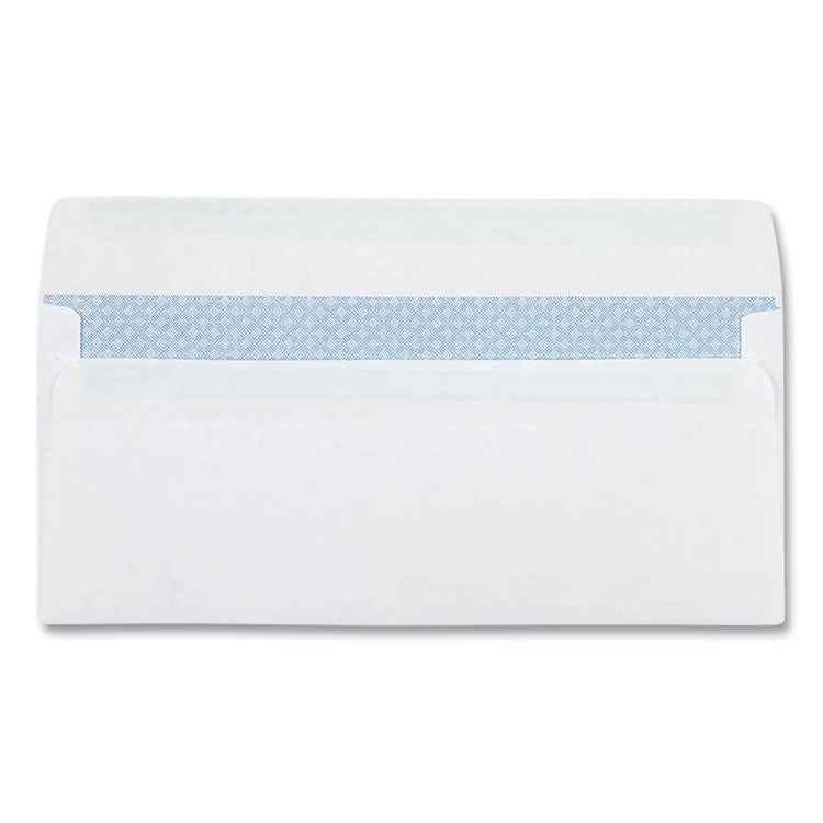 Redi-Seal Security-Tint Envelope, Address Window, #10, Commercial Flap, Redi-Seal Closure, 4.13 x 9.5, White, 500/Box