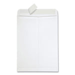 Redi-Strip Catalog Envelope, #10 1/2, Cheese Blade Flap, Redi-Strip Adhesive Closure, 9 x 12, White, 100/Box