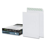 Redi-Strip Catalog Envelope, #10 1/2, Cheese Blade Flap, Redi-Strip Adhesive Closure, 9 x 12, White, 100/Box