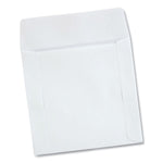 CD/DVD Sleeves, 1 Disc Capacity, White, 100/Box