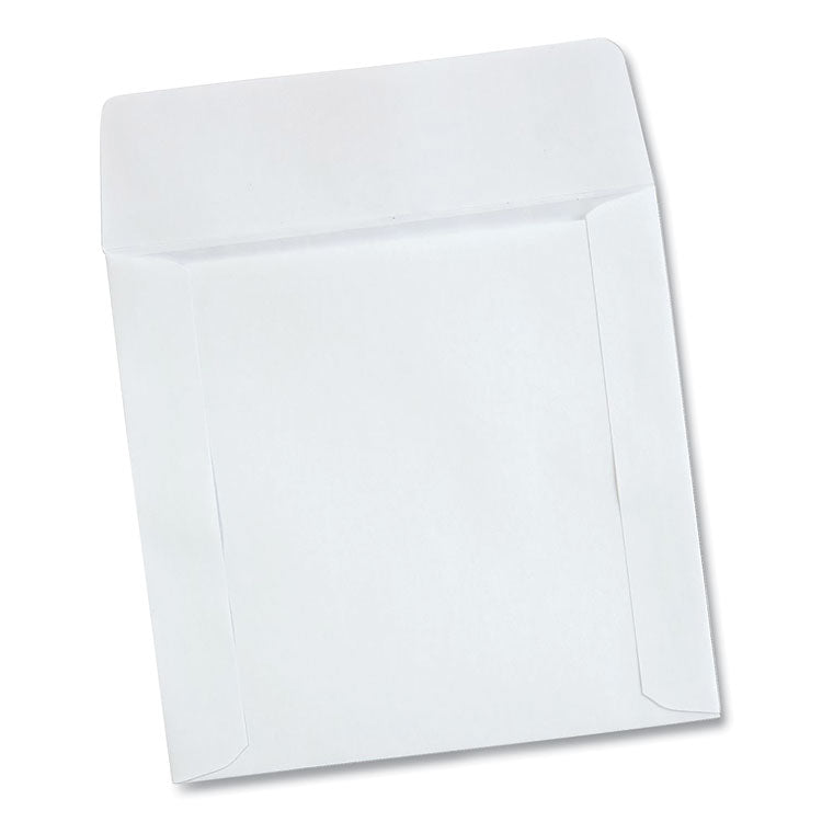 CD/DVD Sleeves, 1 Disc Capacity, White, 100/Box