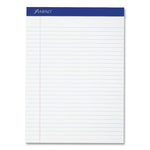 Perforated Writing Pads, Wide/legal Rule, 50 White 8.5 X 11.75 Sheets, Dozen