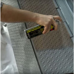 Hard Hat High Performance V2100 System Rust Preventive Enamel Spray Paint, Flat Safety Red, 15 oz Aerosol Can, 6/Carton