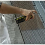 Hard Hat High Performance V2100 System Rust Preventive Enamel Spray Paint, Gloss Safety Yellow, 15 oz Aerosol Can, 6/Carton