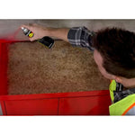 Hard Hat High Performance V2100 System Rust Preventive Enamel Spray Paint, Flat Black, 15 oz Aerosol Can, 6/Carton