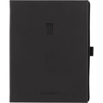 Foundation Undated Weekly/Monthly Planner, 8.5" x 6.75", Black Cover, 12-Month: Undated