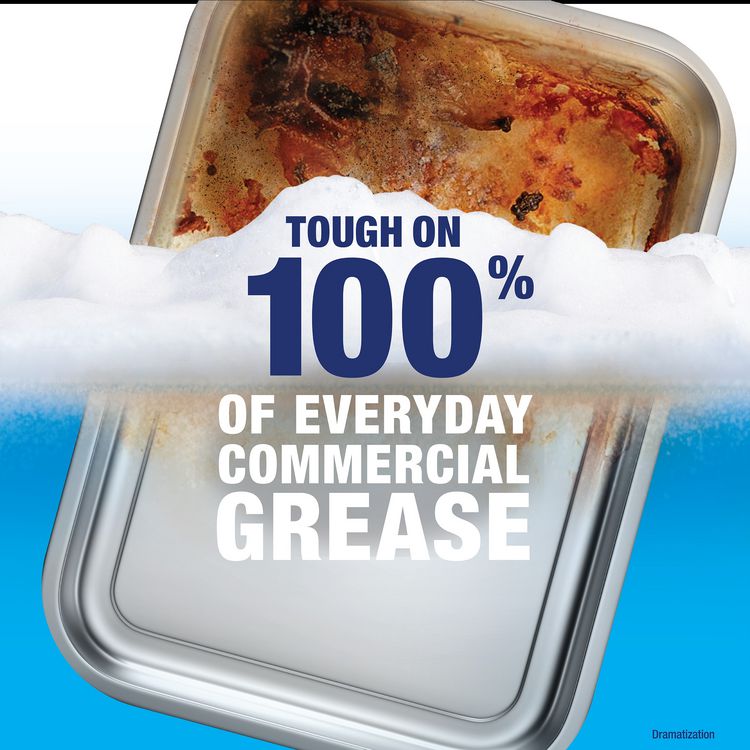 Manual Pot and Pan Dish Detergent with Pump, Original Scent, (1) Pump and (2) 1 gal Bottles/Carton