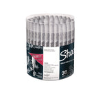 Metallic Fine Point Permanent Markers, Metallic Silver, 36/Pack