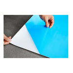 Easy Erase Permanent Marker Whiteboard Surface, Laminate Film, 72" x 48", White