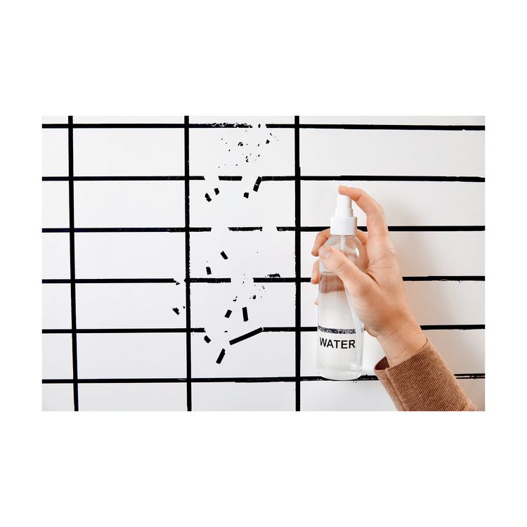 Easy Erase Permanent Marker Whiteboard Surface, Laminate Film, 48" x 36", White