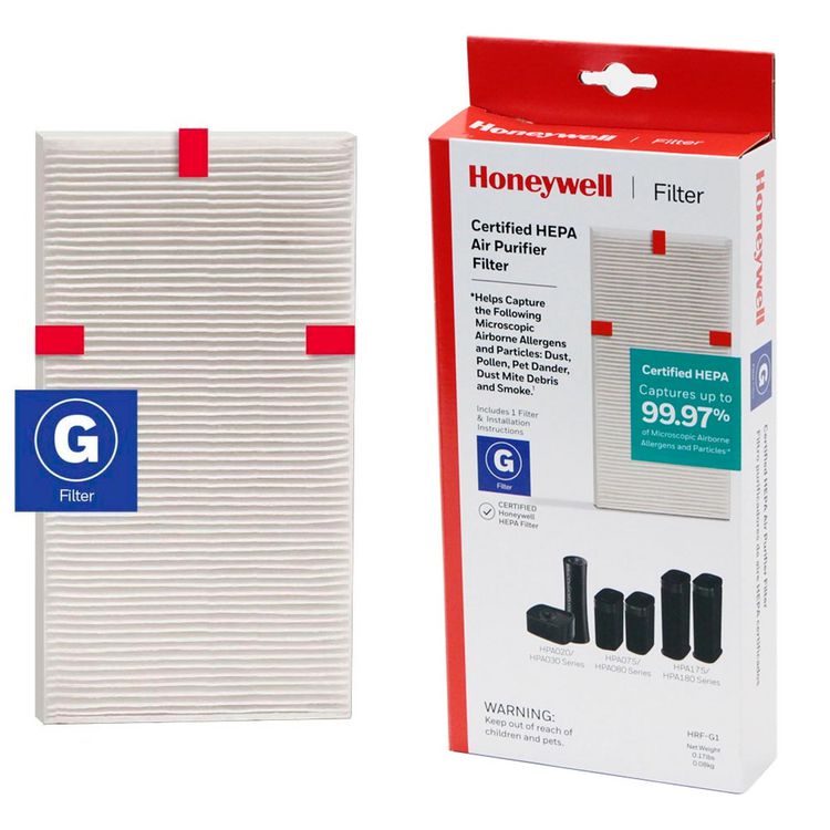 Filter G True HEPA Air Purifier Filter, 1.5 x 10